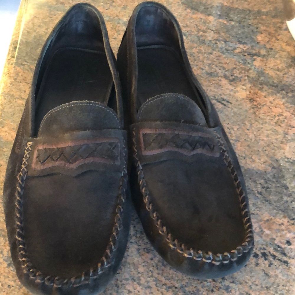 Bottega Veneta ESPRESSO Men’s Suede Loafers